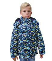 Куртка зимняя детская ФОБОС, арт. 243, из мембраны, синяя.