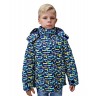 Зимняя куртка ФОБОС для мальчика, 243 модель, из мембраны 5000,  синяя.