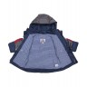 Демисезонная детская куртка ФОБОС, 145 модель, синяя.