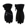 Теплые детские непромокаемые перчатки NANO, F20п201, черные.