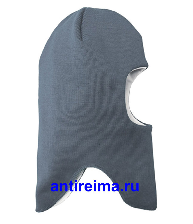 Вязанная финская детская шапка REMU (Travalle), цвет серый.