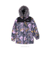 Зимняя куртка BuKi by NANO для девочки Flowers.