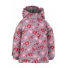 Теплая непромокаемая зимняя финская куртка LAPPI Kids для девочки, модель 6189, цвет 822.