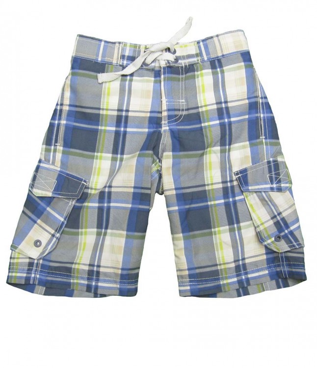 Детские плавки шорты для мальчиков, мод. 6603, голубые.