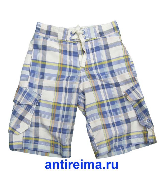 Детские плавки шорты для мальчиков, мод. 6603, цвет светло-голубой. 