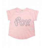 Футболка FOX для девочки KGS14-93116, розовая.