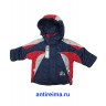Куртка детская ФОБОС, 151 модель, цвет сине-красный.