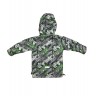 Весенняя куртка ФОБОС для мальчика, 234 модель, зеленая, вид сзади.
