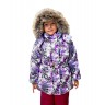 Куртка  зимняя ФОБОС для девочки, 260 модель, сиреневая.